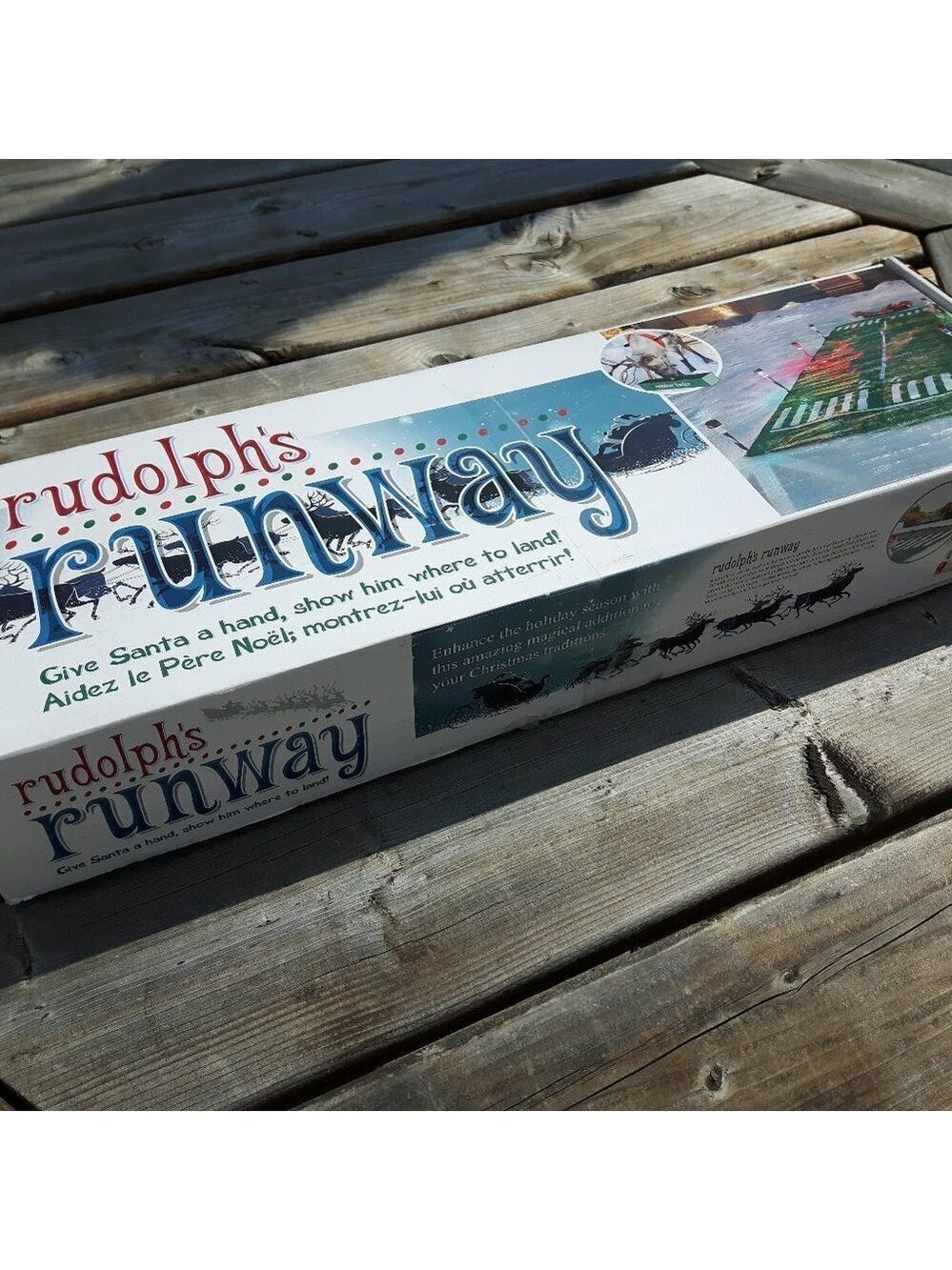 Rudolph's Runway Christmas Decor Outdoor